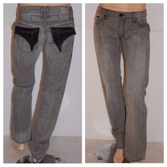 NEW Men's ROBIN'S JEAN Motor Straight Jeans SZ 32 - Picture 1 of 8